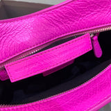 Contemporary Faux Leather Handbag - Chic Everyday Appeal | Women's Designer-Inspired Purse #340 - texture close-up (image 9) of designer-inspired handbag