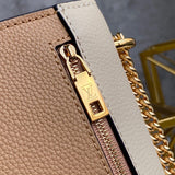 Back view of refined structured women's handbag – women's luxury accessory