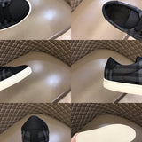 Modern Faux Leather Shoes - Signature Finish | Women's Everyday Fashion Shoes #1492 - product detail shot (image 10) of designer-inspired shoes
