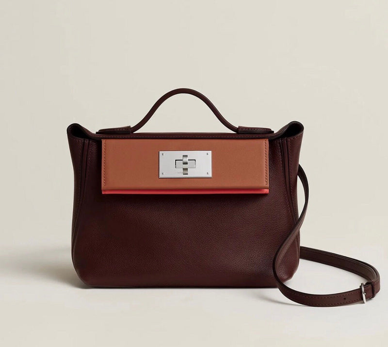 Close-up detail of tailored bag design