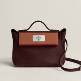 Close-up detail of tailored bag design