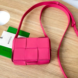 Contemporary Premium PU Leather Handbag - Sleek Minimalist Lines | Women's Luxury Handbag #1664 - side angle view (image 2) of designer-inspired handbag