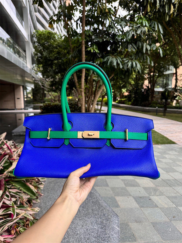 Interior view of elegant premium bag
