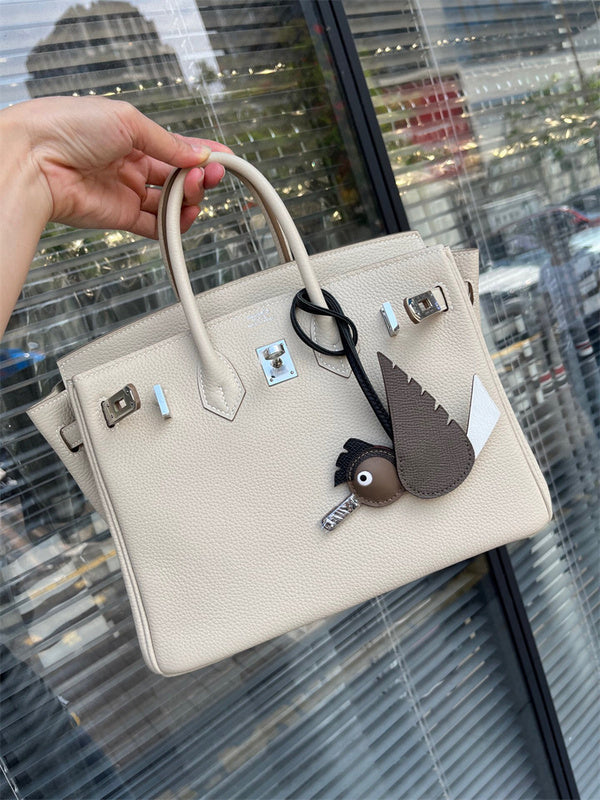Close-up detail of refined bag design