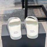 Balenciaga sandals Style 024 - logo and branding close-up