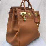 Close-up detail of considered bag design