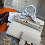  Timeless satchel carried on shoulder