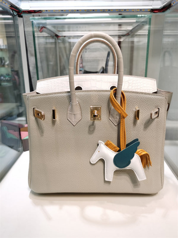 Considered bag shown from front angle