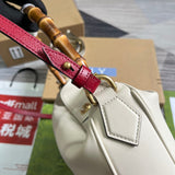 Styled lifestyle shot of statement everyday-luxe women's handbag – women's luxury accessory