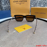 Lifestyle view of Louis Vuitton unisex sunglasses