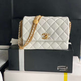 Zivas Charm Refined Structure Everyday Handbag (Considered Detail & Form) – Detail View