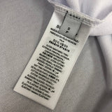 Side profile of Polo cotton polo shirt with signature branding