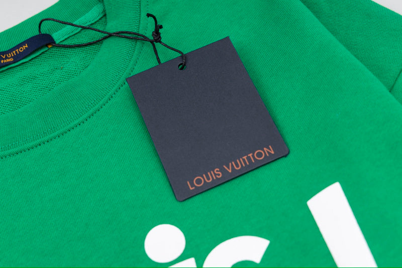 Full styled look of Louis Vuitton luxury clothing with contemporary cut
