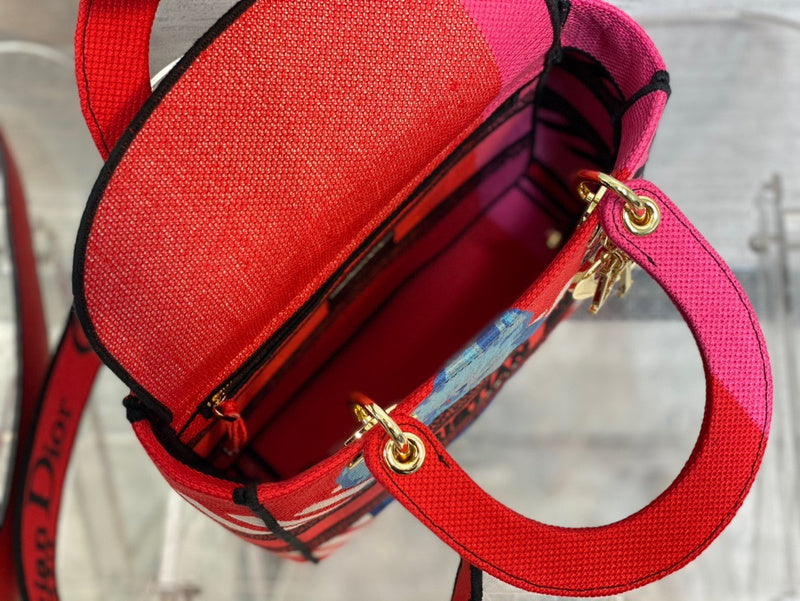 Top view of premium polished women's handbag – women's luxury accessory