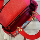 Top view of premium polished women's handbag – women's luxury accessory