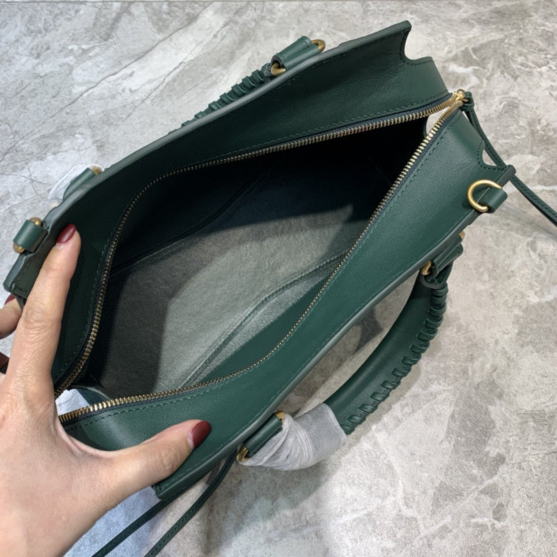 Contemporary Faux Leather Handbag - Everyday Elegance | Women's Premium Handbag #627 - texture close-up (image 9) of designer-inspired handbag