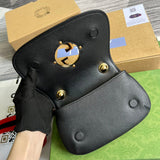 Side profile of elevated sleek women's handbag – women's everyday handbag