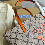Back view of everyday-luxe modern women's handbag – women's luxury accessory