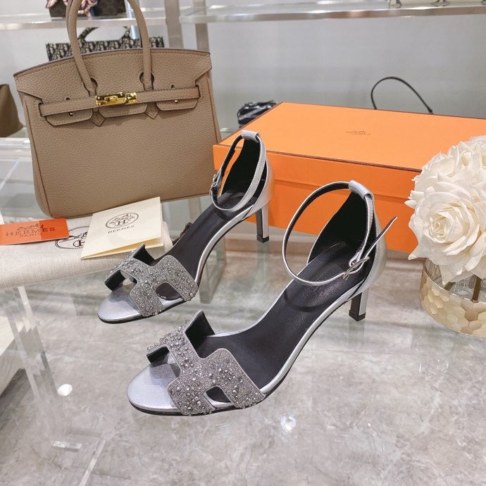 Hermès White Chunky Platform Sneakers - Studio Shot