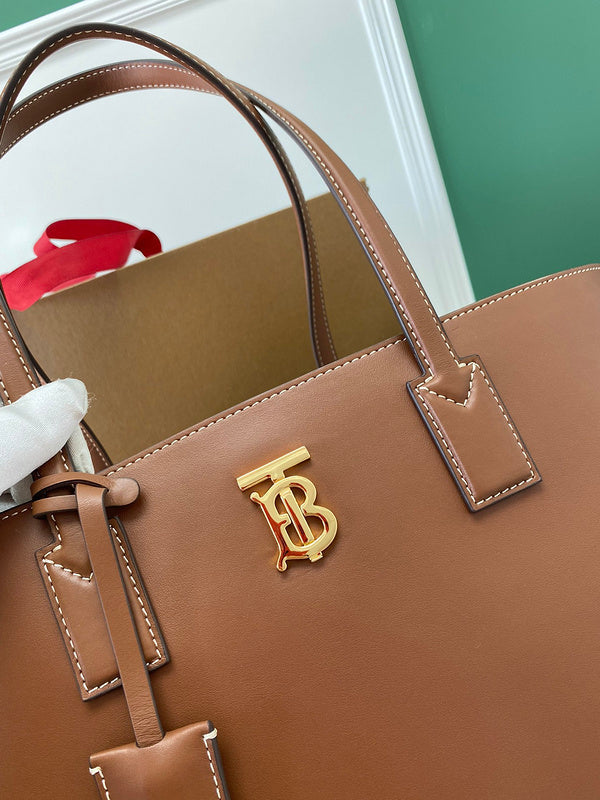 Elegant Vegan Leather Handbag - Refined Silhouette | Women's Everyday Carry Handbag #1117 - back view (image 4) of designer-inspired handbag