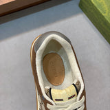 Gucci all-black luxury sneakers view 4 heritage-inspired look
