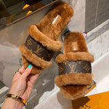 Louis Vuitton luxury shoes detail shot