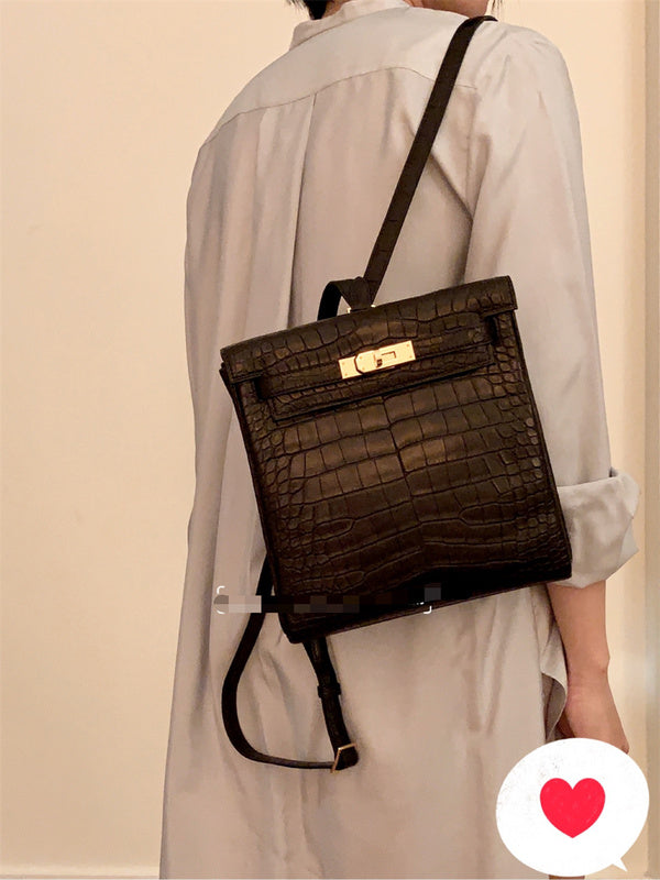 Effortless bag shown from front angle