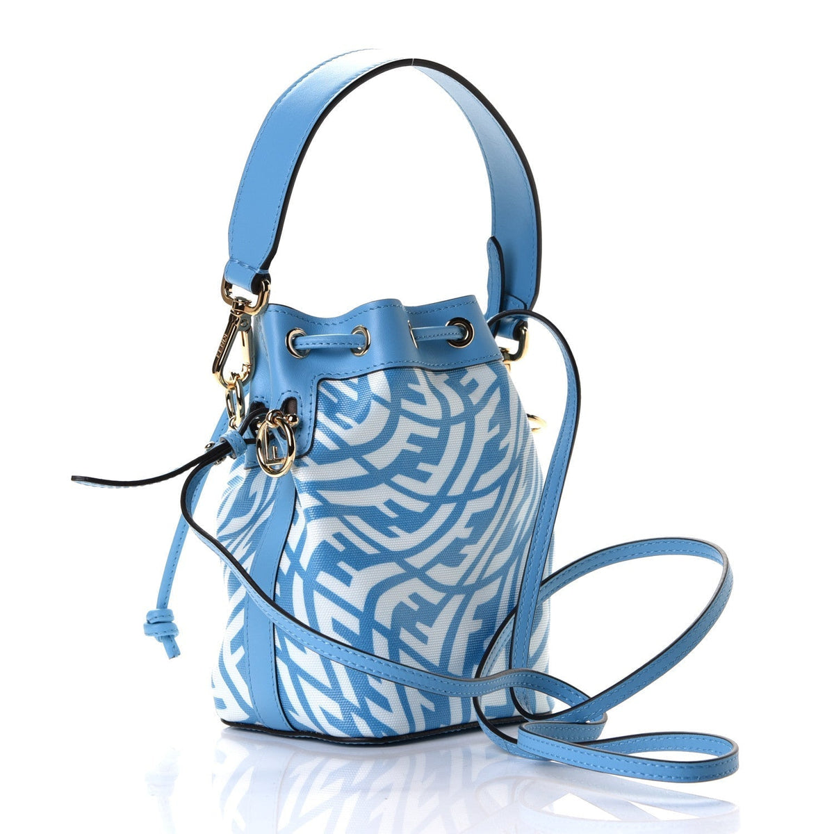 Fendi Bags? Fendi Mon Tresor Mini Ff Vertigo Bucket Bag Luxury Designer Leather Handbag