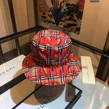 Front view of Burberry unisex cap