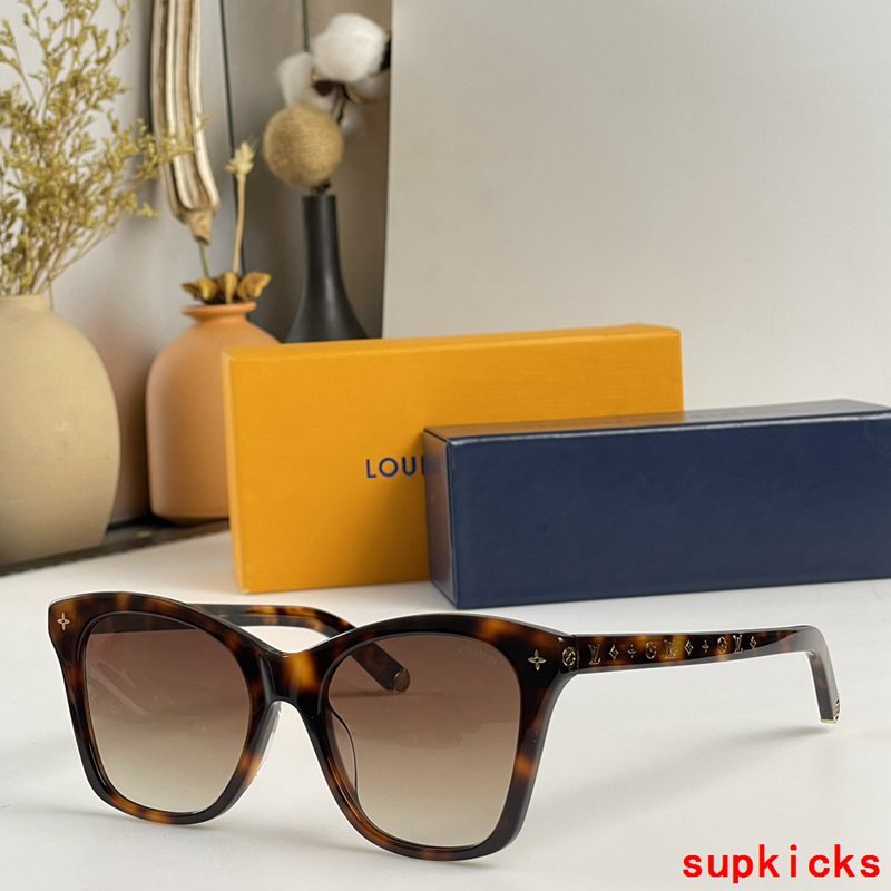 Front view of Louis Vuitton unisex sunglasses