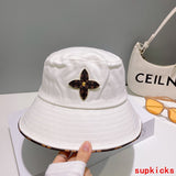 Close-up detail view of Louis Vuitton unisex cap