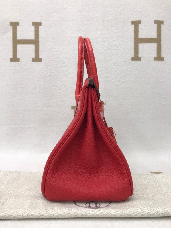 Interior view of modern premium bag