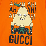 Flat lay presentation of Gucci luxury clothing with everyday silhouette