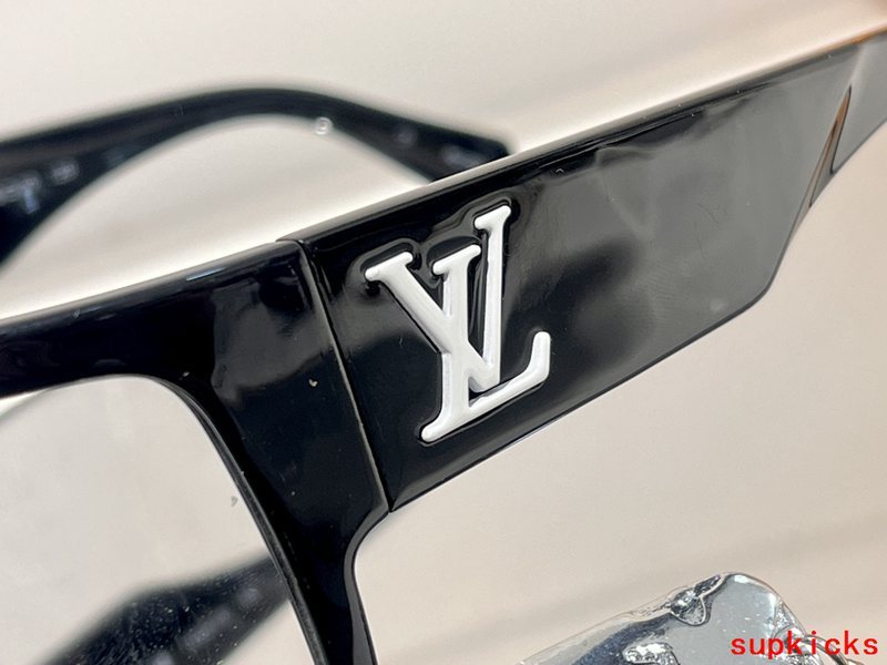 Side view of Louis Vuitton unisex sunglasses