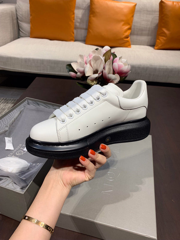 Alexander McQueen classic monochrome luxury sneakers view 9 everyday casual design