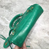 Timeless Premium PU Leather Handbag - Smooth Faux-Leather Exterior | Women's Premium Handbag #639 - styled full view (image 7) of designer-inspired handbag