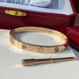 Angled view of Cartier unisex jewelry piece