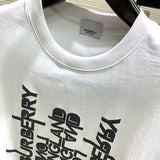 Burberry t-shirt detail view — premium authentic designer style
