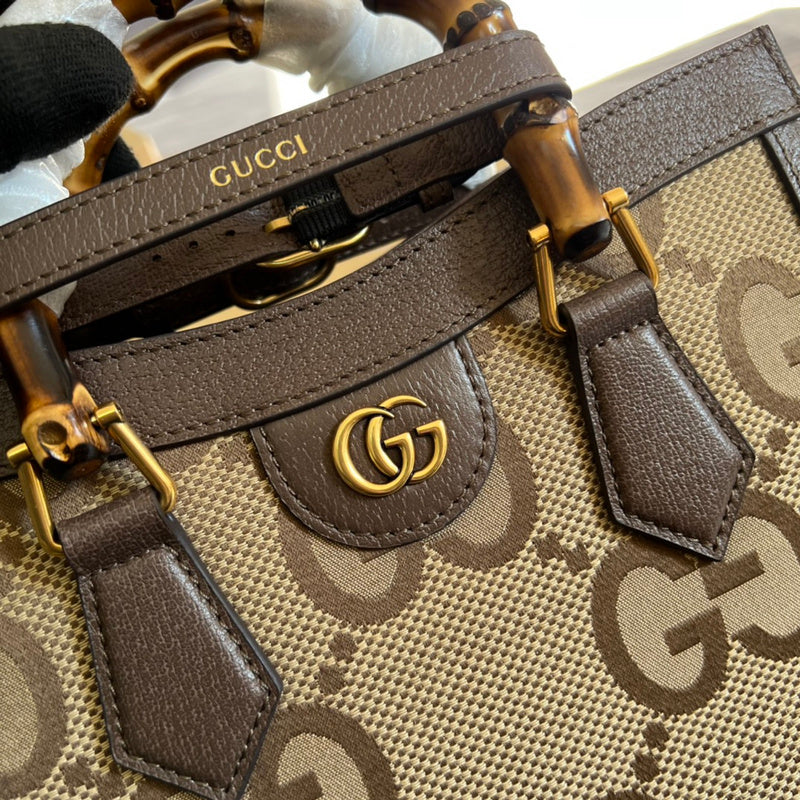 Back view of signature structured women's handbag – women's premium purse