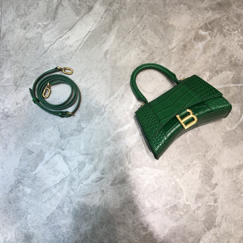 Refined Vegan Leather Handbag - Refined Silhouette | Women's Premium Handbag #861 - front view (image 1) of designer-inspired handbag