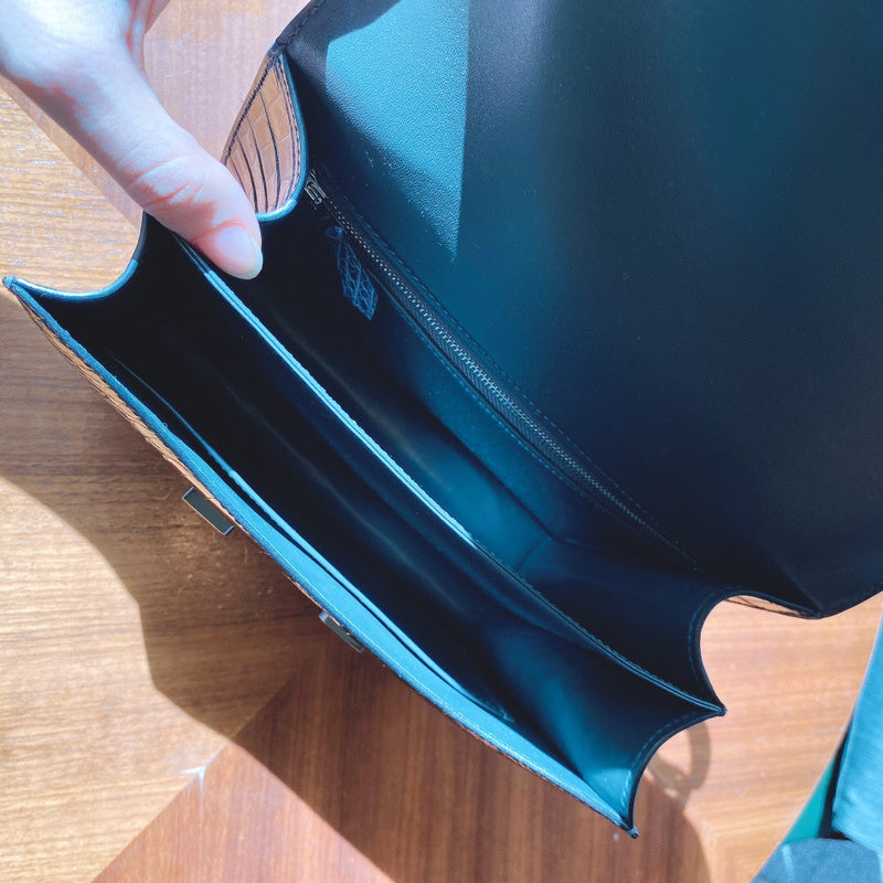 Statement bag shown from front angle