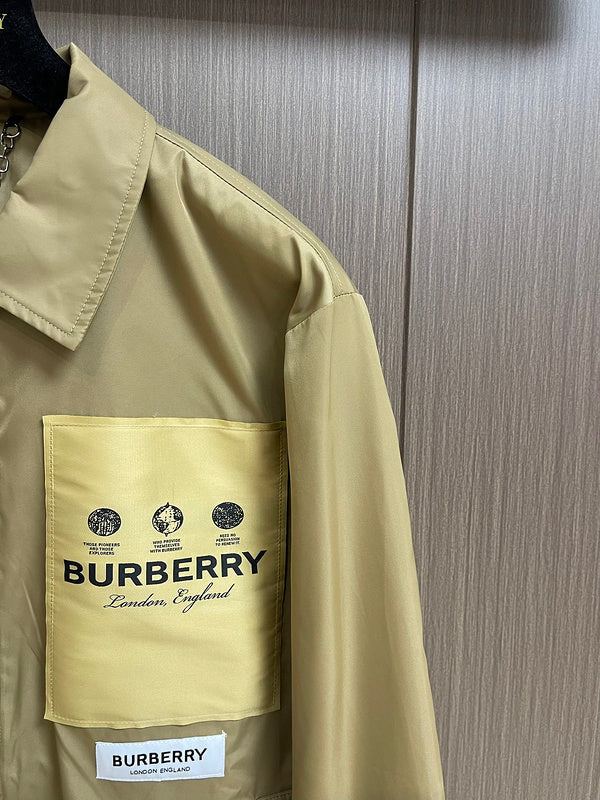 Burberry clothing back view — premium authentic designer style