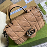 Handle and strap detail of refined everyday-luxe women's handbag – women's statement bag
