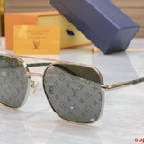 Side view of Louis Vuitton unisex sunglasses