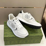 Gucci bold contrast luxury sneakers view 8 minimalist modern build