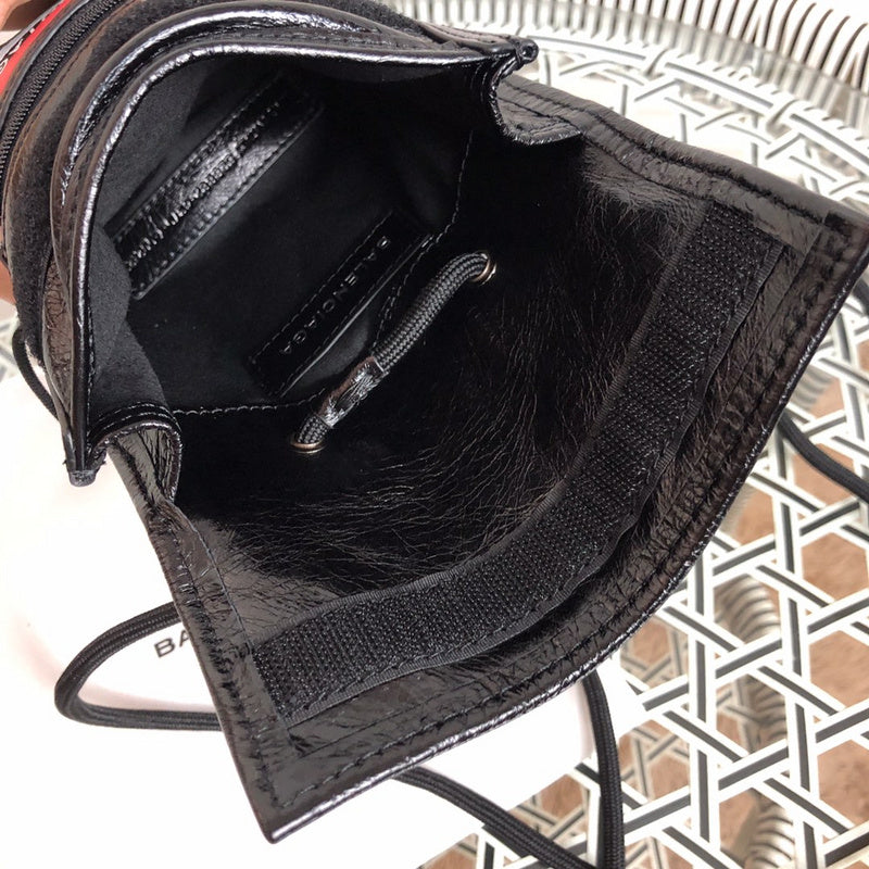 Side profile of elevated structured women's handbag – women's luxury handbag