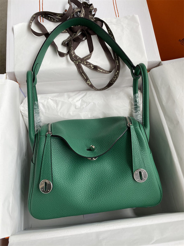 Polished bag shown from front angle