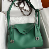 Polished bag shown from front angle