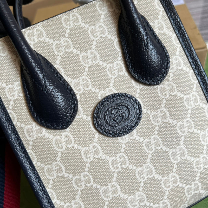 Back view of sleek signature women's handbag – women's luxury handbag