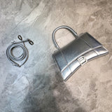 Contemporary Vegan Leather Handbag - Understated Luxury Look | Women's Everyday Carry Handbag #617 - side angle view (image 2) of designer-inspired handbag